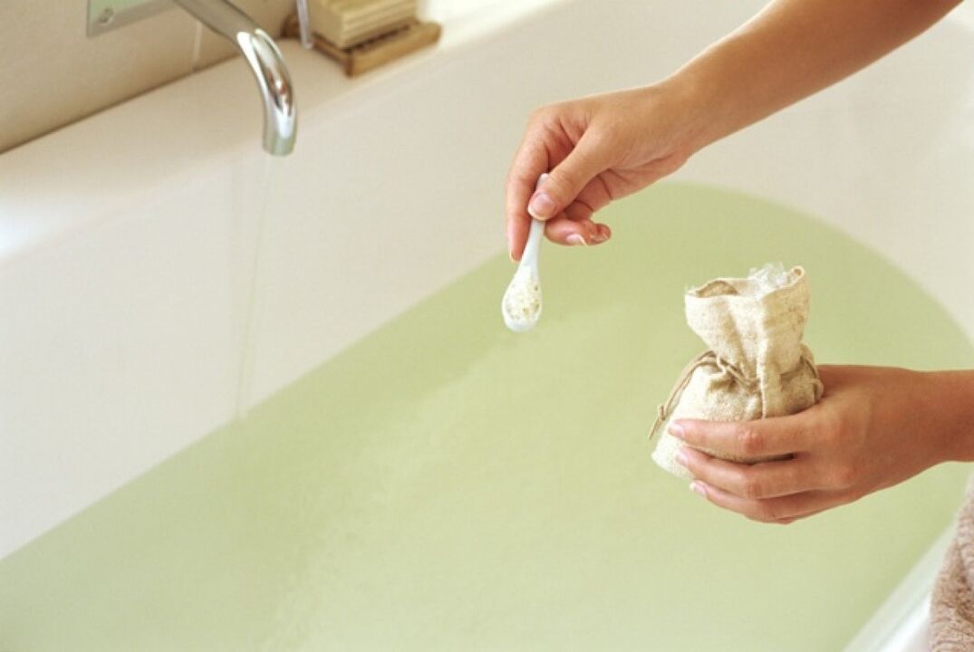 Solná koupel doma pro účinnou léčbu cervikální osteochondrózy